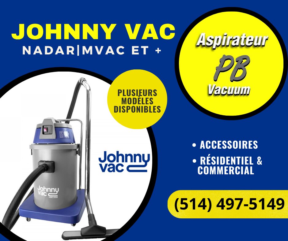 Johnny Vac aspirateur